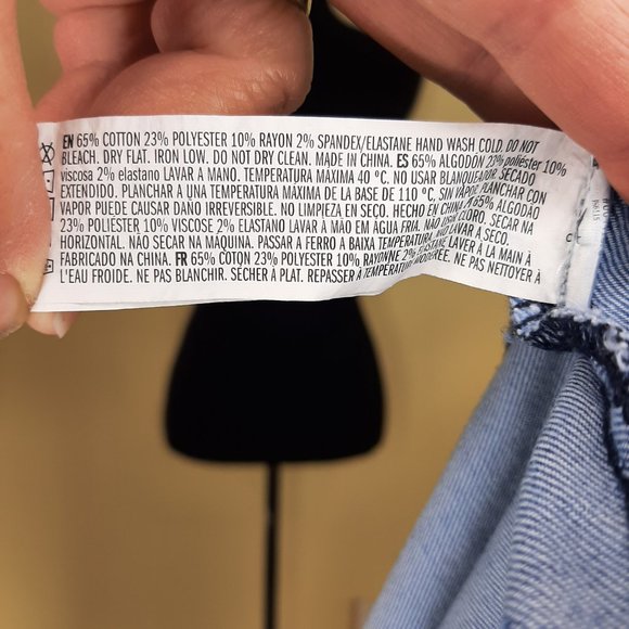 Brand New Sexy Forever 21 Heavy Stretch Denim Sundress - Picture 13 of 13